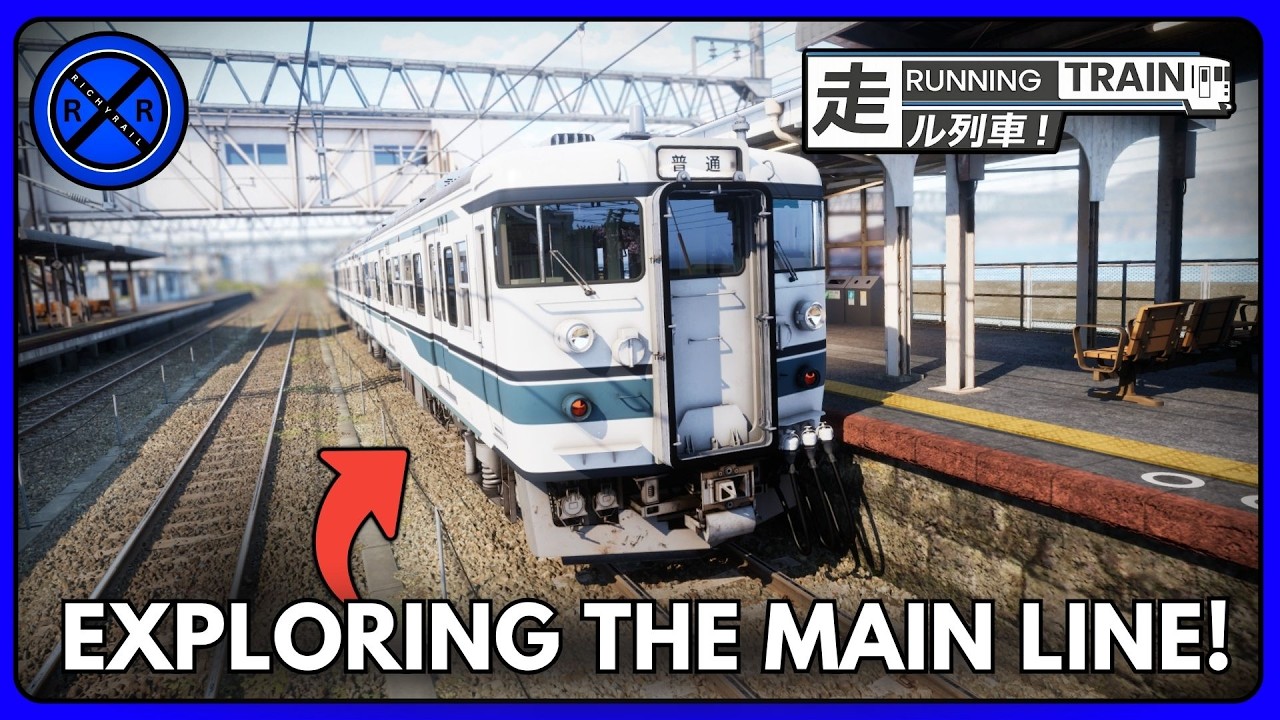 ИССЛЕДОВАНИЕ ГЛАВНОЙ ЛИНИИ! | Главная линия Санкай | Running Train (走ル列車!)