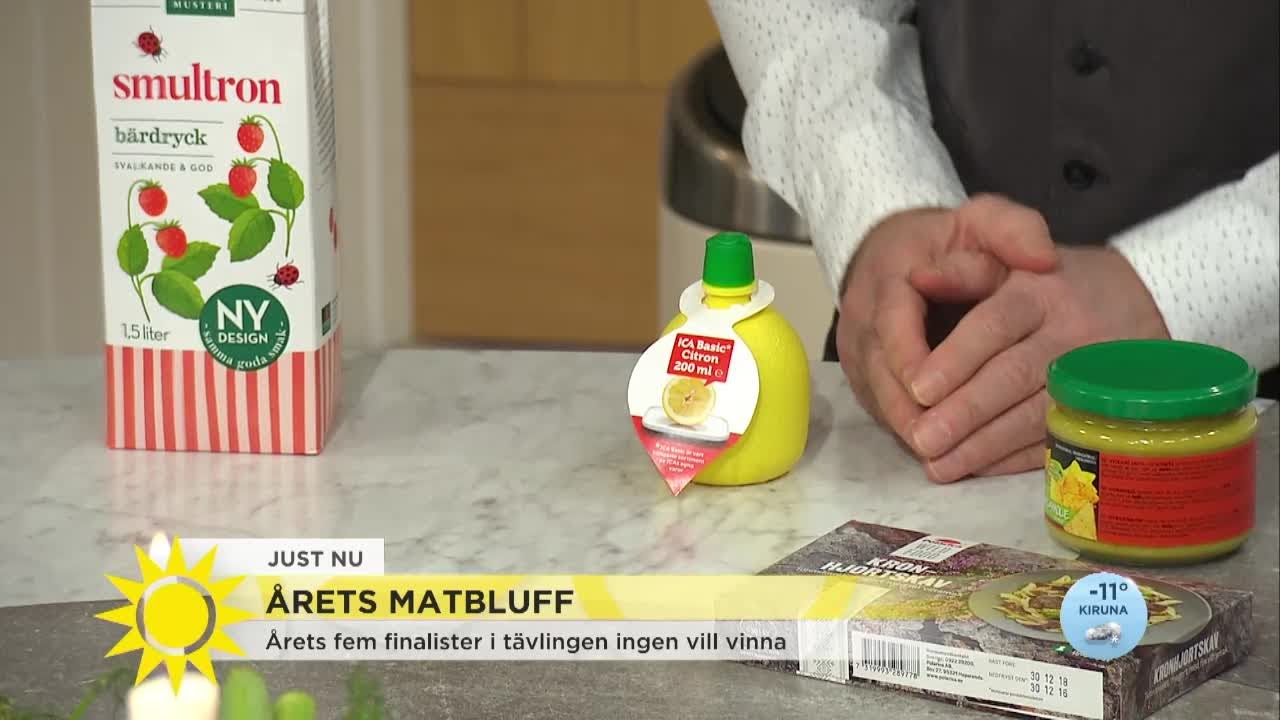 Matbluffar – ”Så jag köper siffror, vatten och färg?” - Nyhetsmorgon (TV4)