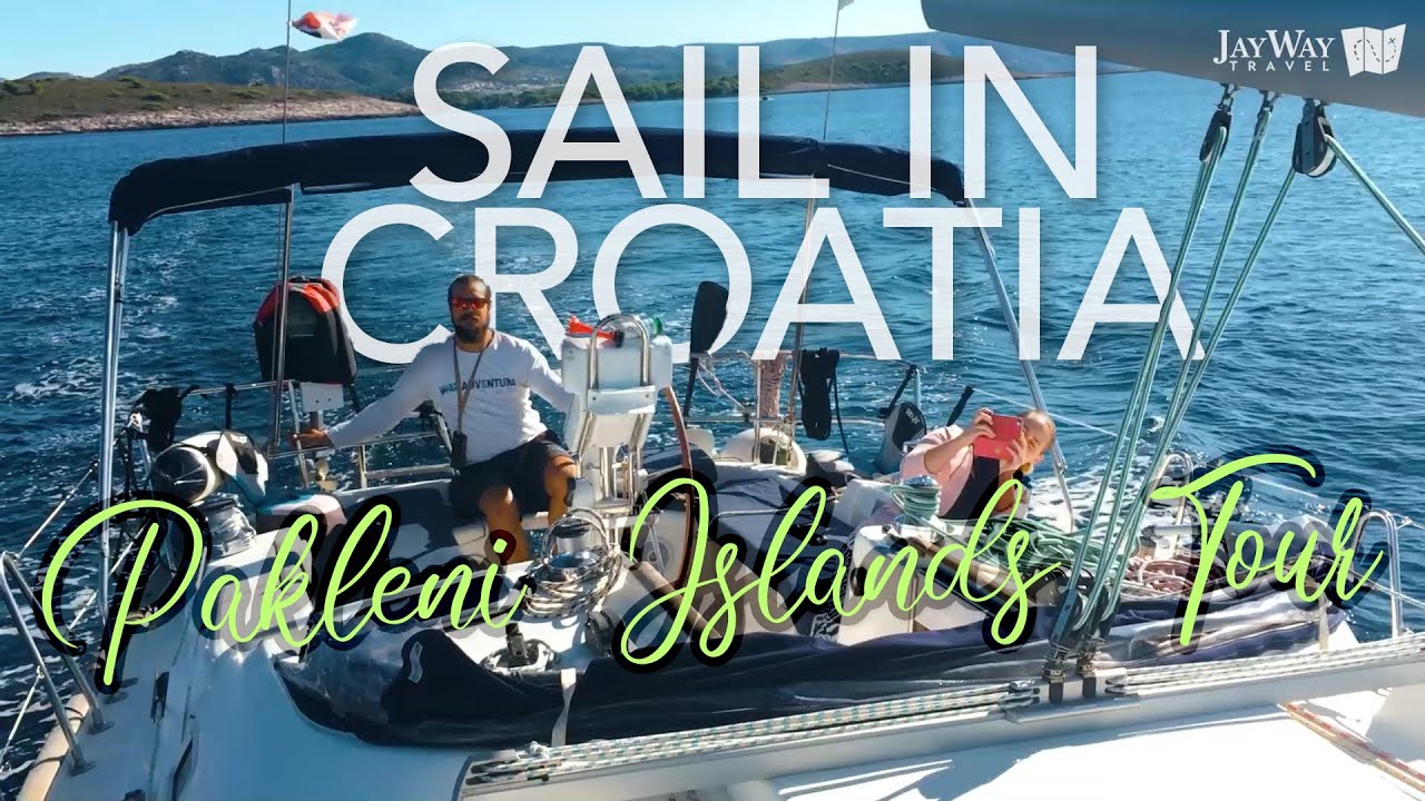 Sail around PAKLENI ISLANDS in Croatia