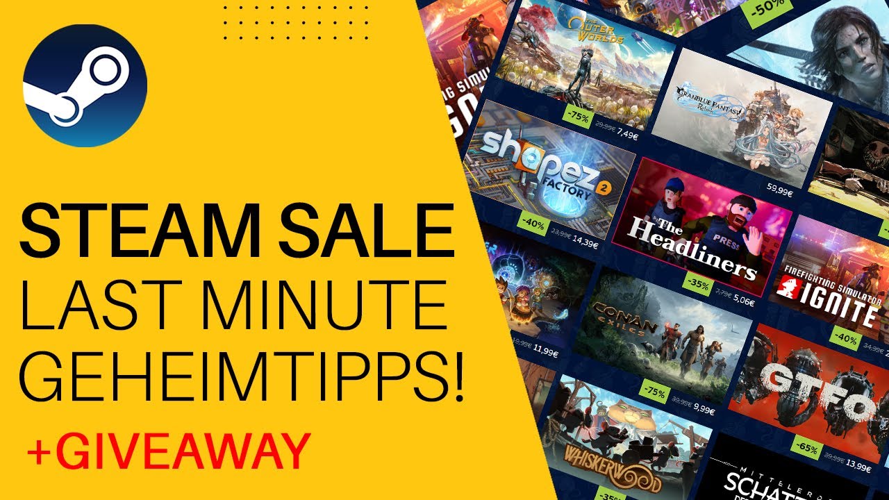 Last Minute Hammer: TOP Games viel zu BILLIG! | Steam Winter Sale 2025
