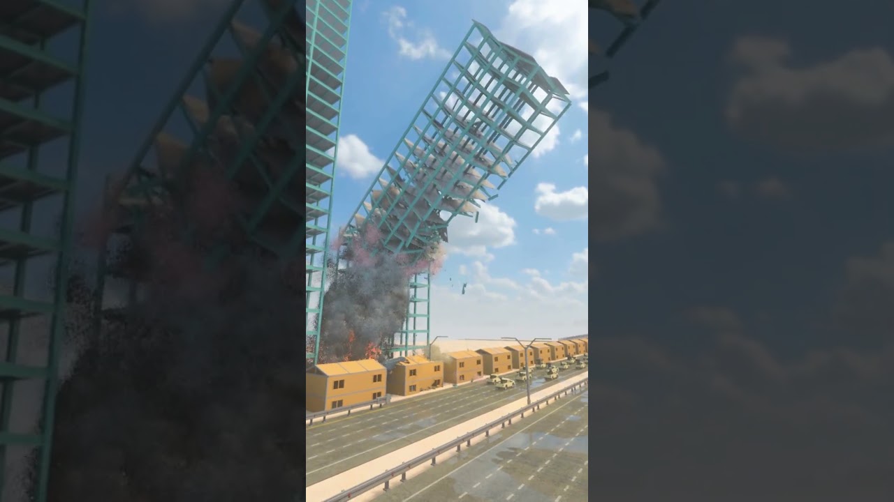 Realistic Building Collapse!