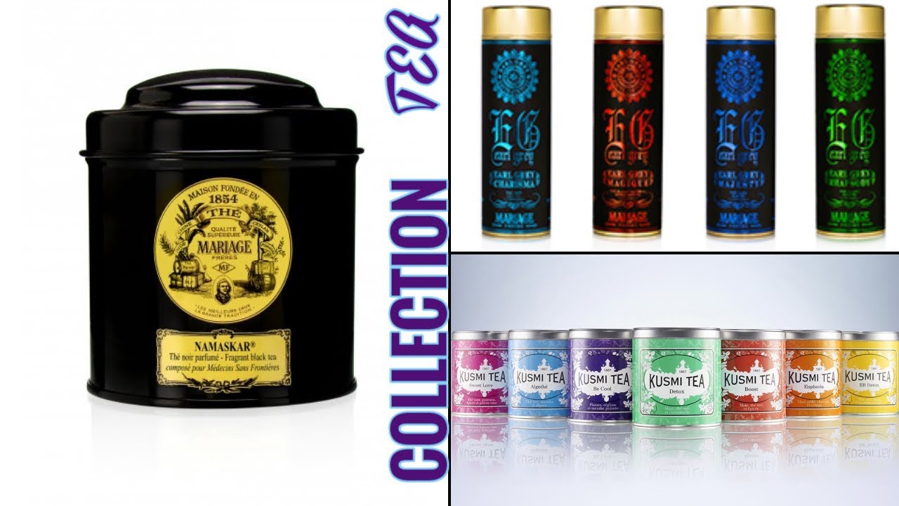 Collection de Thé ! 🌱🍃🌾 Kusmi tea, Mariage frères