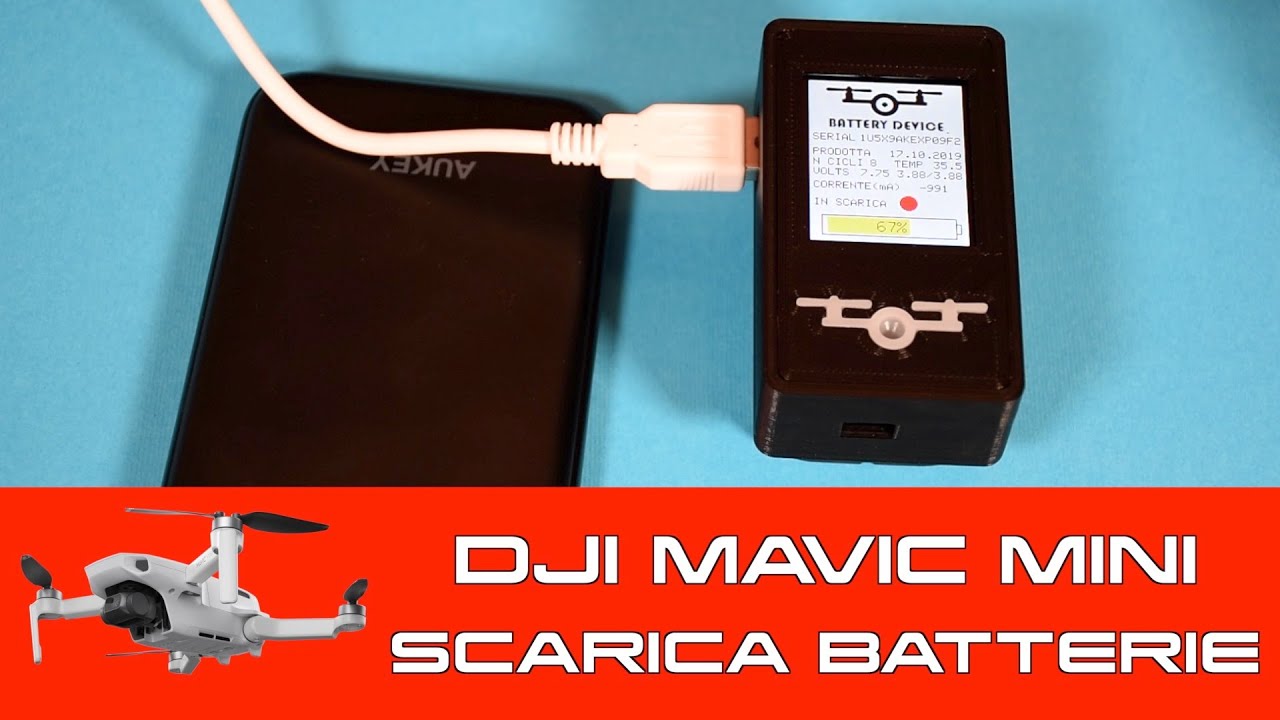 QUESTO DISPOSITIVO ALLUNGA LA VITA ALLE BATTERIE DEL MAVIC MINI