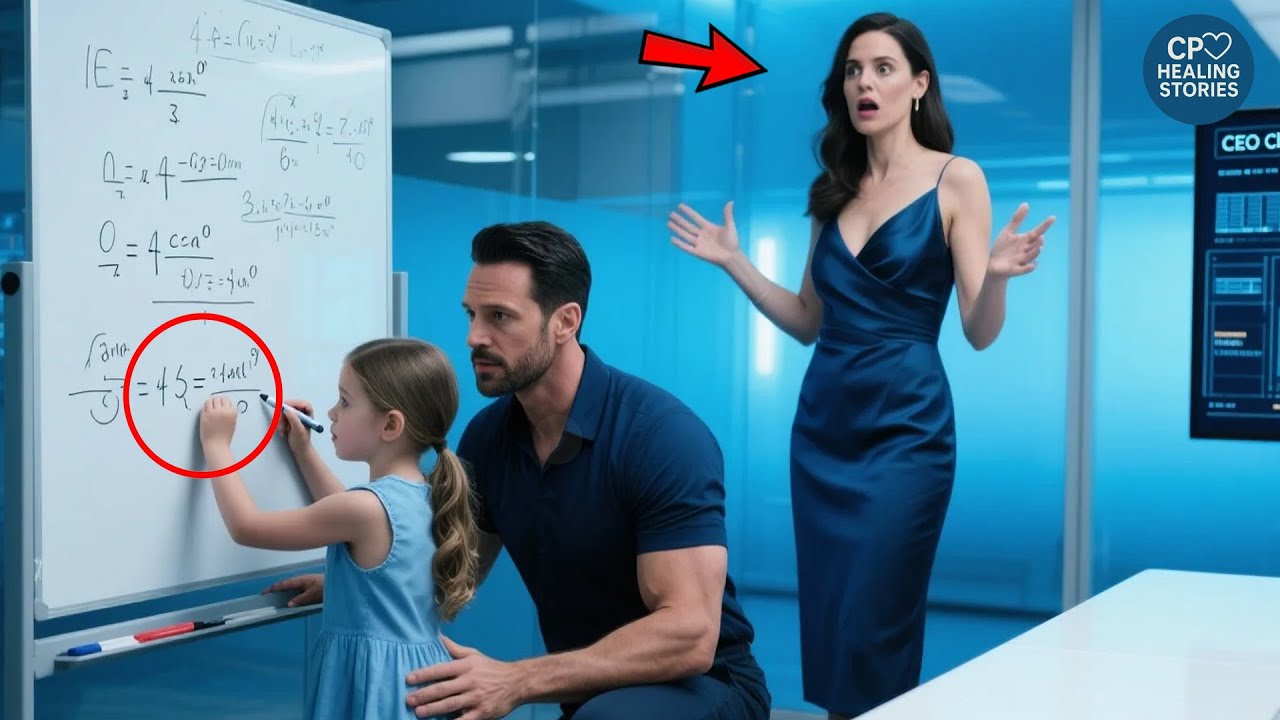 She Thought He Was Just the Janitor — Until the CEO Learned He Was Teaching Her Daughter Math
