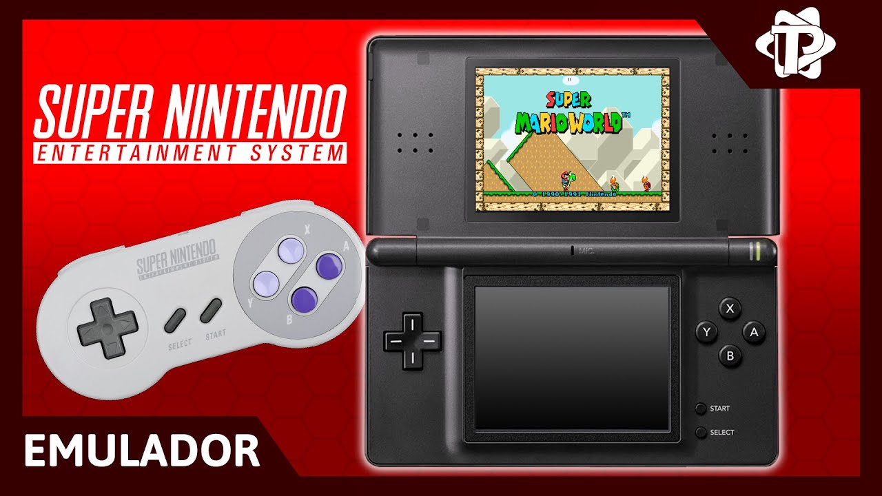 Emulador de Super Nintendo para o Nintendo DS/2DS/3DS
