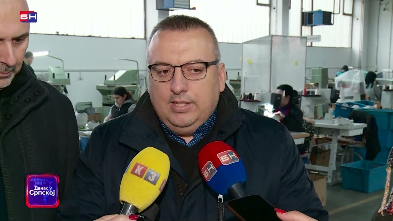 Načelnik opštine Modriča Jovica Radulović obišao je firmu za proizvodnju obuće 