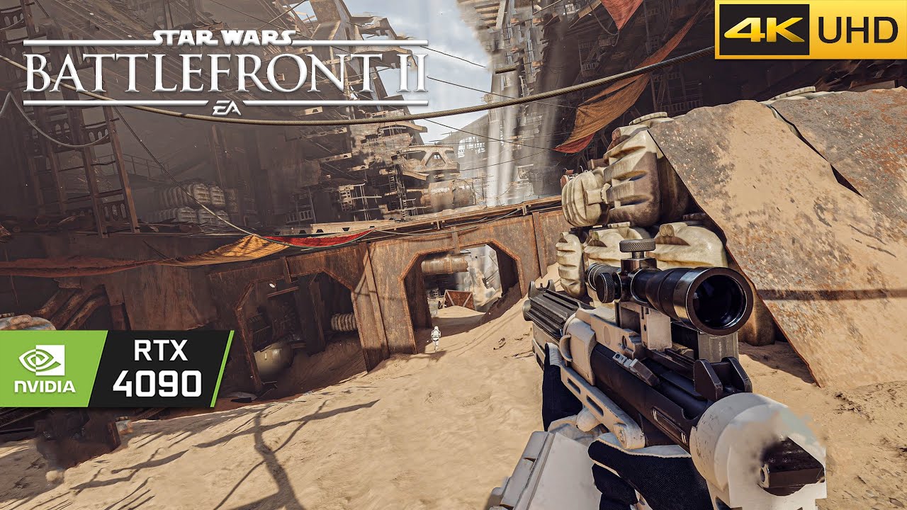 BATTLEFRONT II Looks STUNNING in 4K HDR with RTX 4090 | Ultra Settings | FPS Benchmark 2025