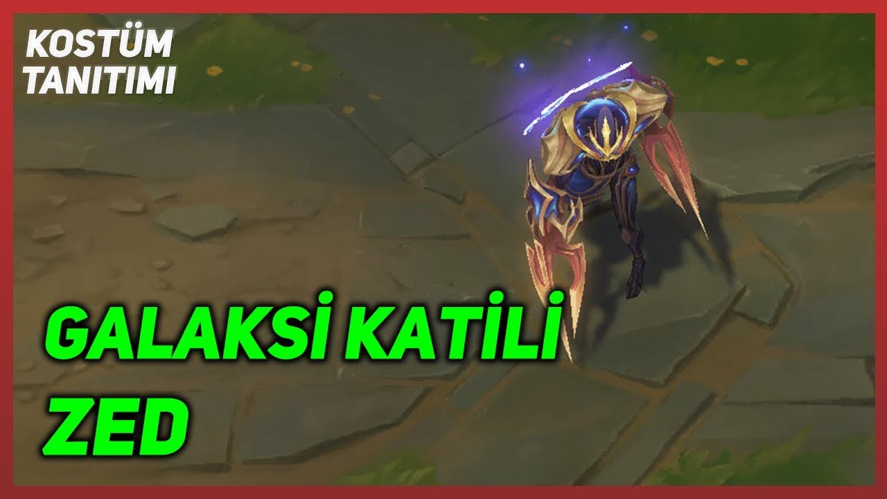 Galaksi Katili Zed (Kostüm Tanıtımı) League of Legends