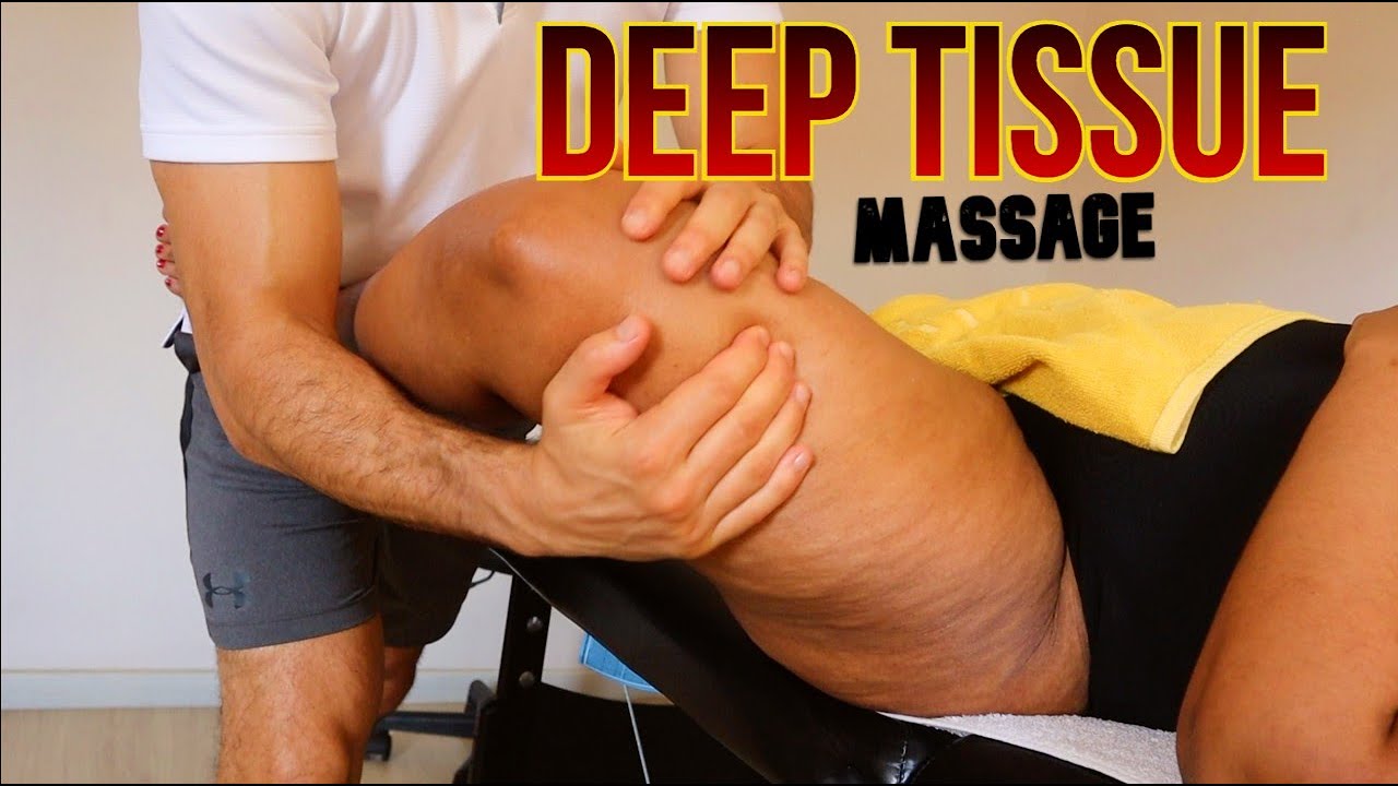 Real Deep Tissue Massage For Feet and Front  Fascia Line ( Quads, Hamstrings, Adductors)