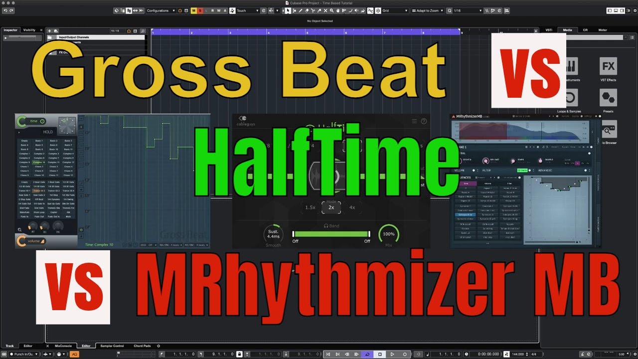 Comparing Time Based Plugins for Music Production