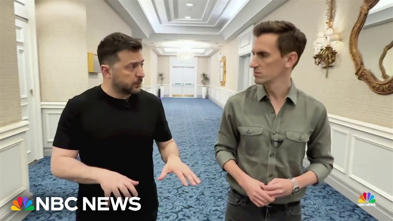Exclusive: Zelenskyy describes Russian intelligence sharing with Iran