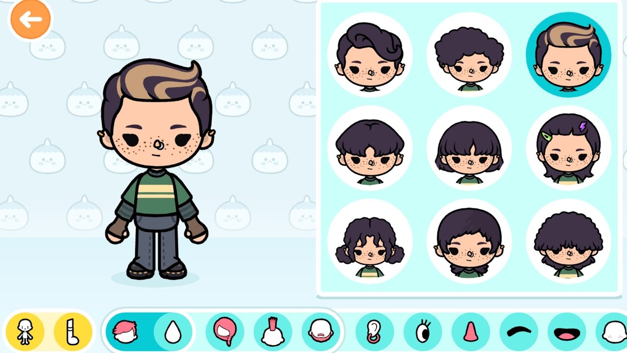 Give my favorite characters in the makeup store a makeover (avatar world)