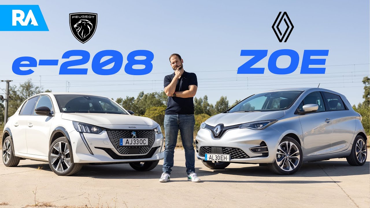 SÓ UM PODE GANHAR. Peugeot e-208 vs Renault ZOE