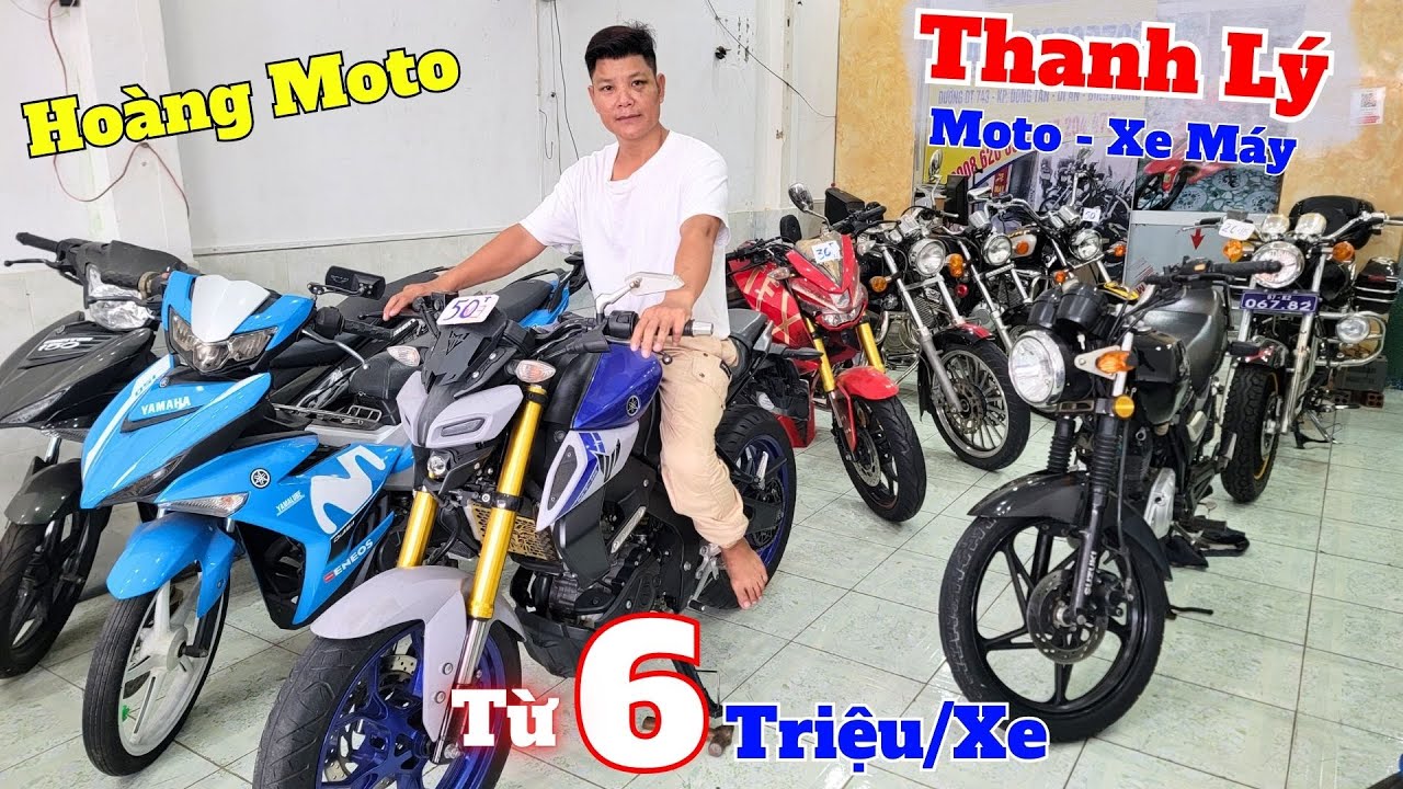 Hoàng Moto Thanh Lý Xe Máy Cũ Và Moto Giá Rẻ CBR150R , GZ150A ,Rebel 170 ,Legend 150 ,Suzuki Hj125