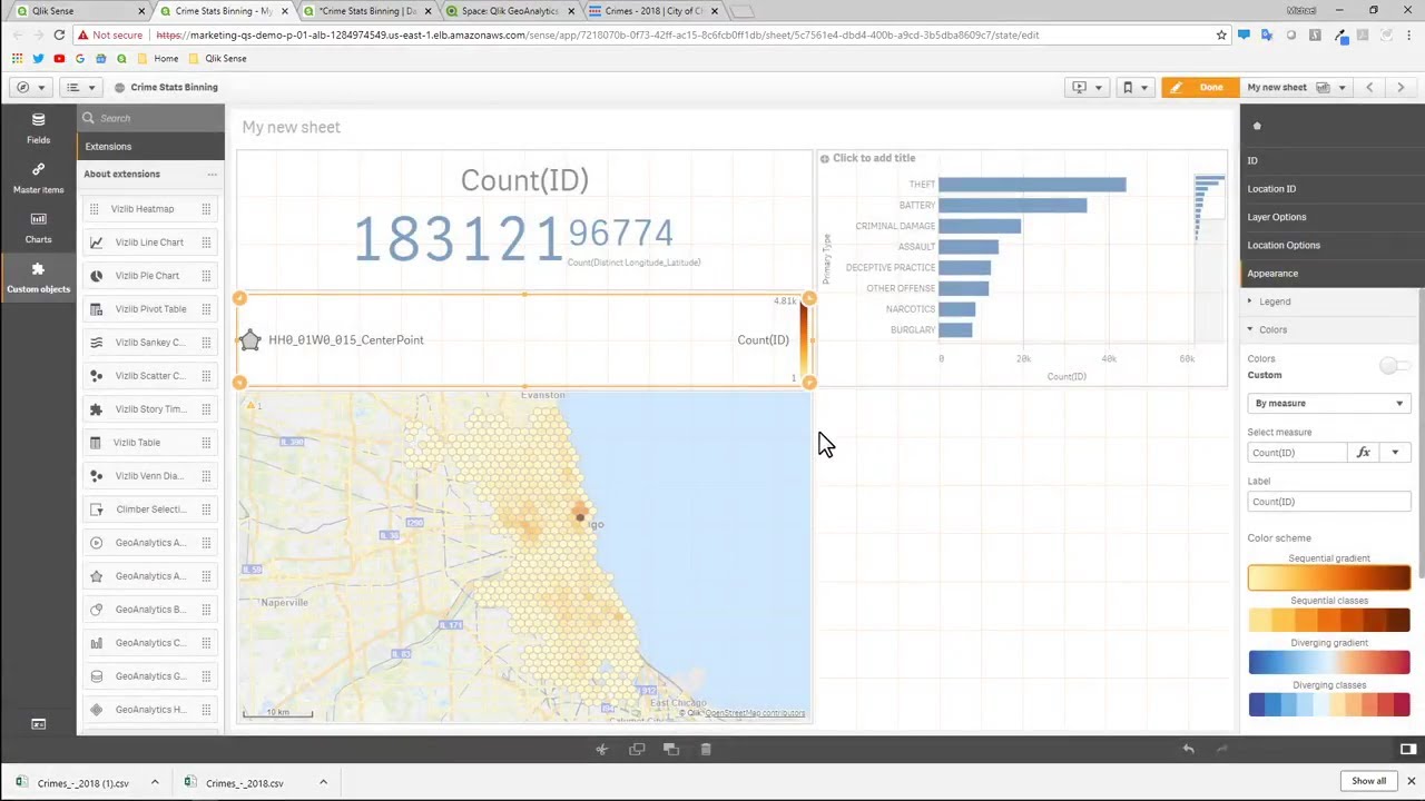 Qlik GeoAnalytics - The Binning Operation
