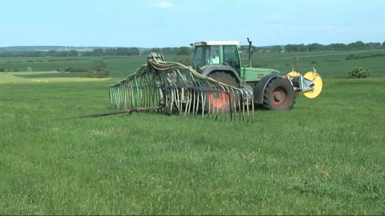 Moderne Landwirtschaft am Thüringer Wald
