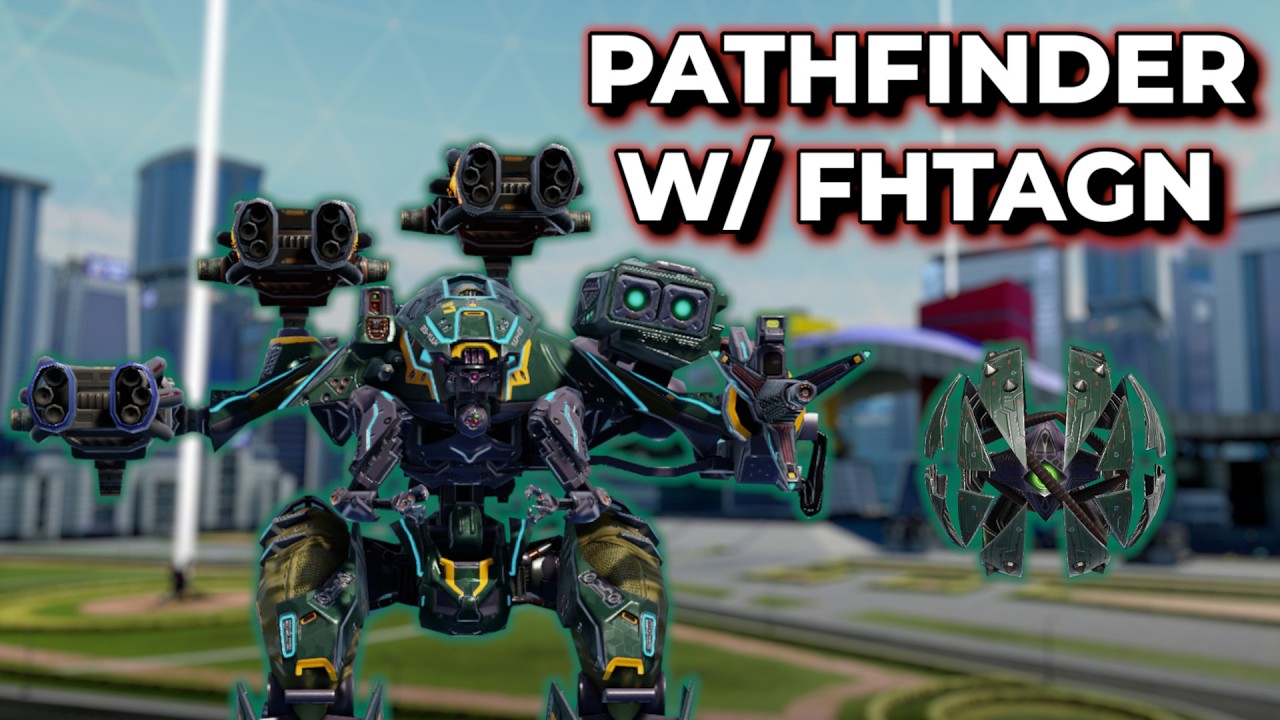 WR - 220% Damage Pathfinder With Fhtagn Drone | War Robots