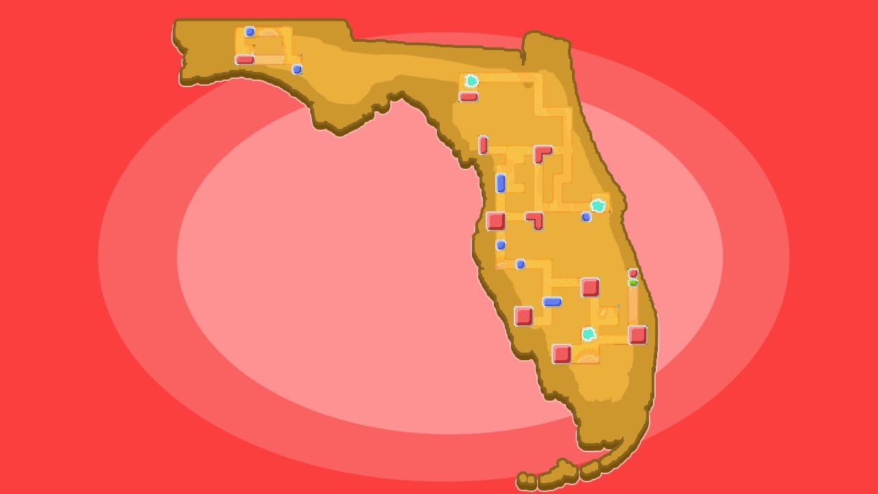 What if Florida was a Pokemon region?