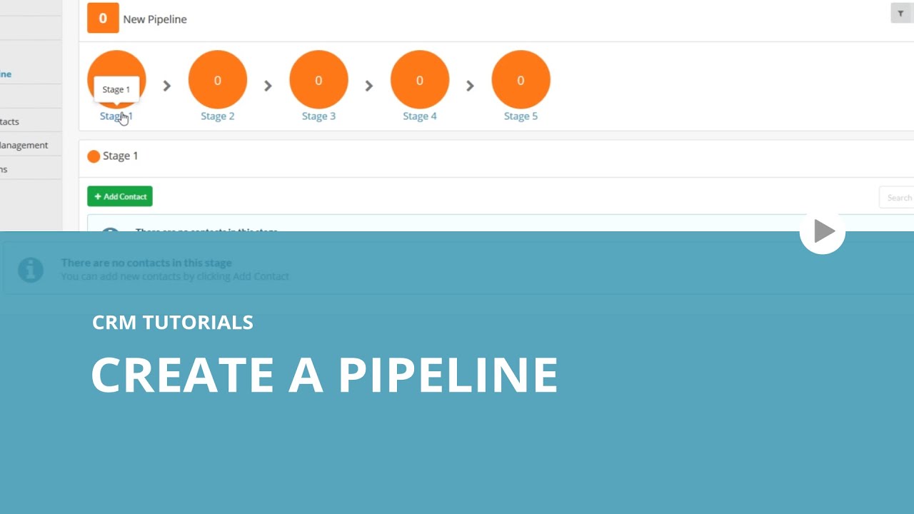 CRM Tutorial: How to Create a Pipeline
