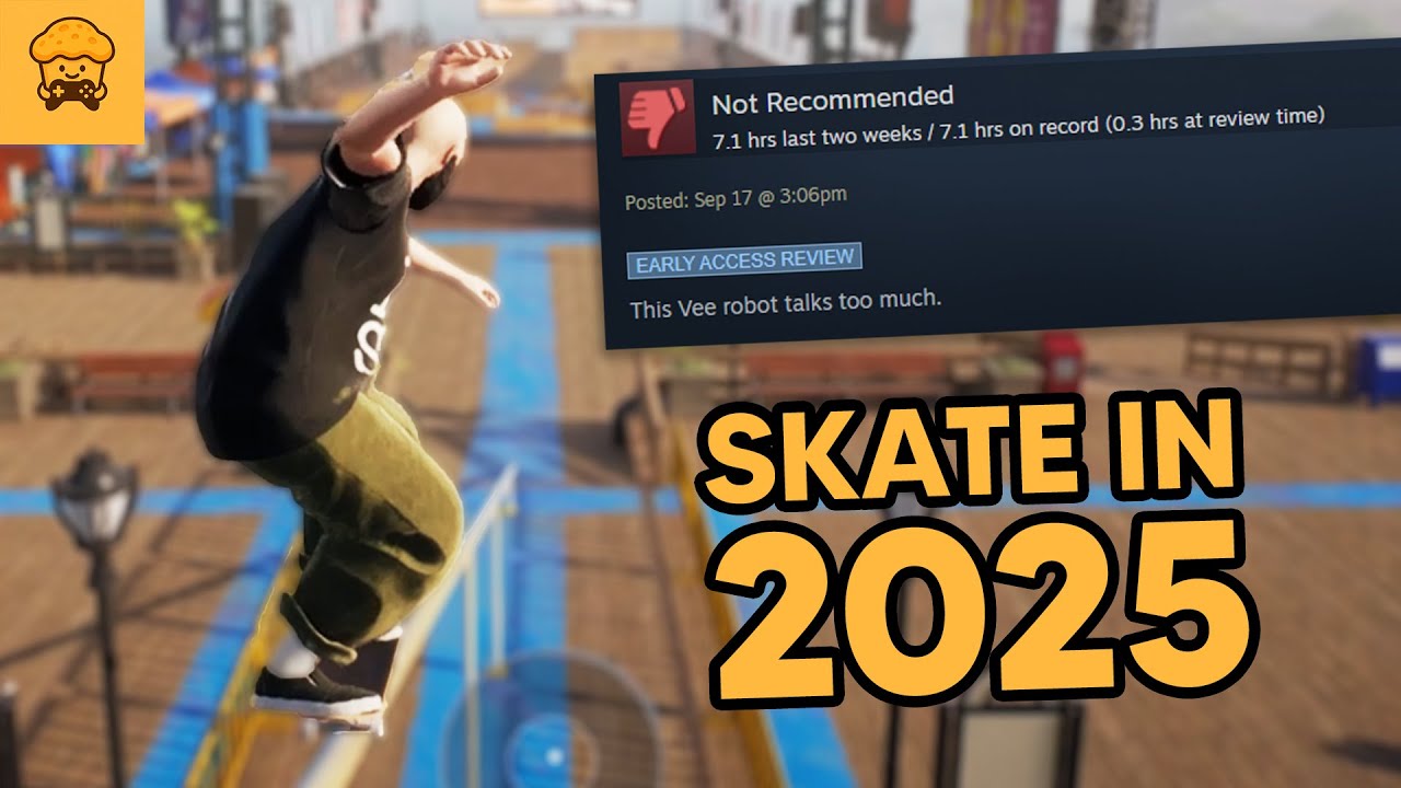 NEW SKATE GAME....and people hate it? (Let's Play Skate. - F2P)
