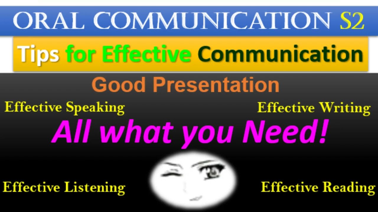 Tips for Effective Communication| How to Enhance the 4 Skills +Making a Good Presentation
