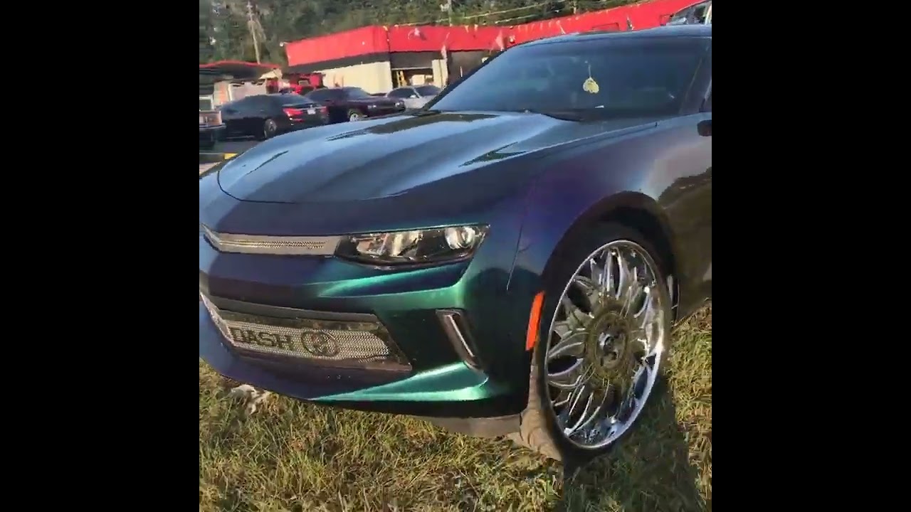 Chevy Camaro on 26" Lexanis by Coast 2 Coast Customs