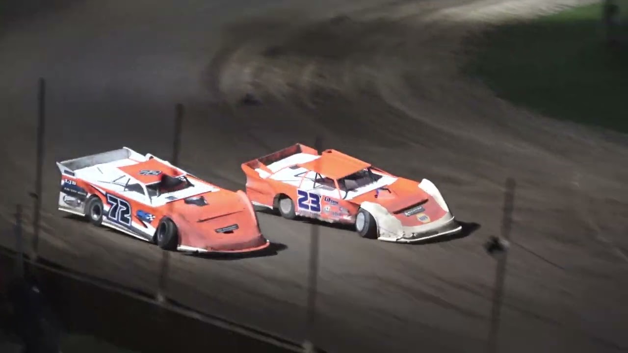 Late Model A-Feature at Crystal Motor Speedway, Michigan on 08-27-2022!!