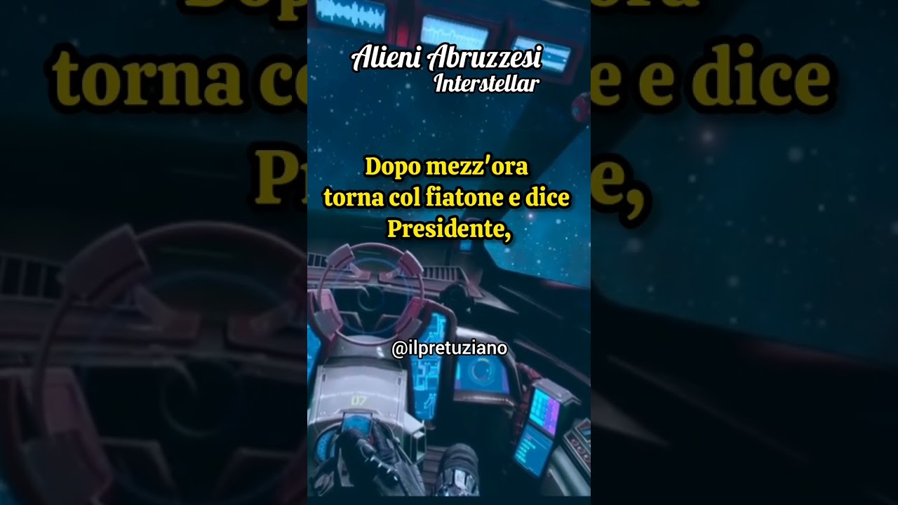 Alieni Abruzzesi Interstellar: Comandi Presidente (completa)