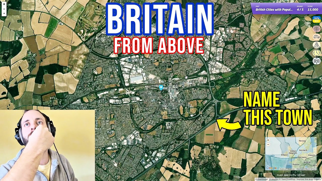 This Geoguessr map was made for me (British towns/cities from above) [PLAY ALONG]