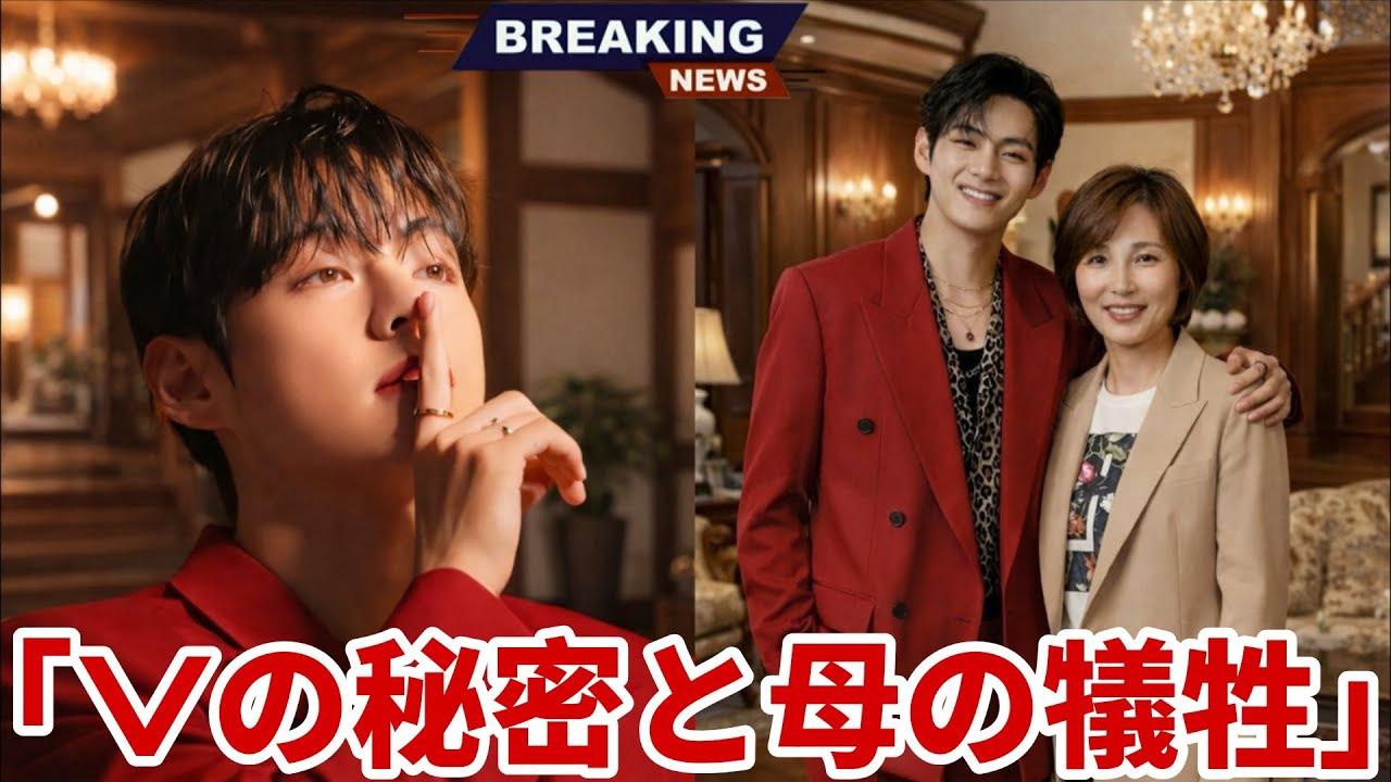 「テヒョンのファンが知らなかった秘密が明らかに！Vの母の犠牲に涙」