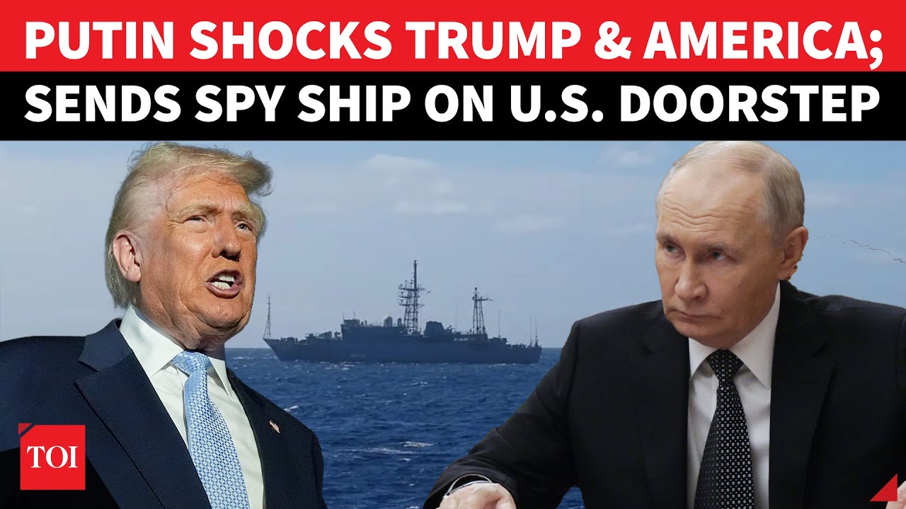 Russian Spy Ship Breaches U.S. Border In Shock Intrusion? Big Reveal On Putin's Secret Move