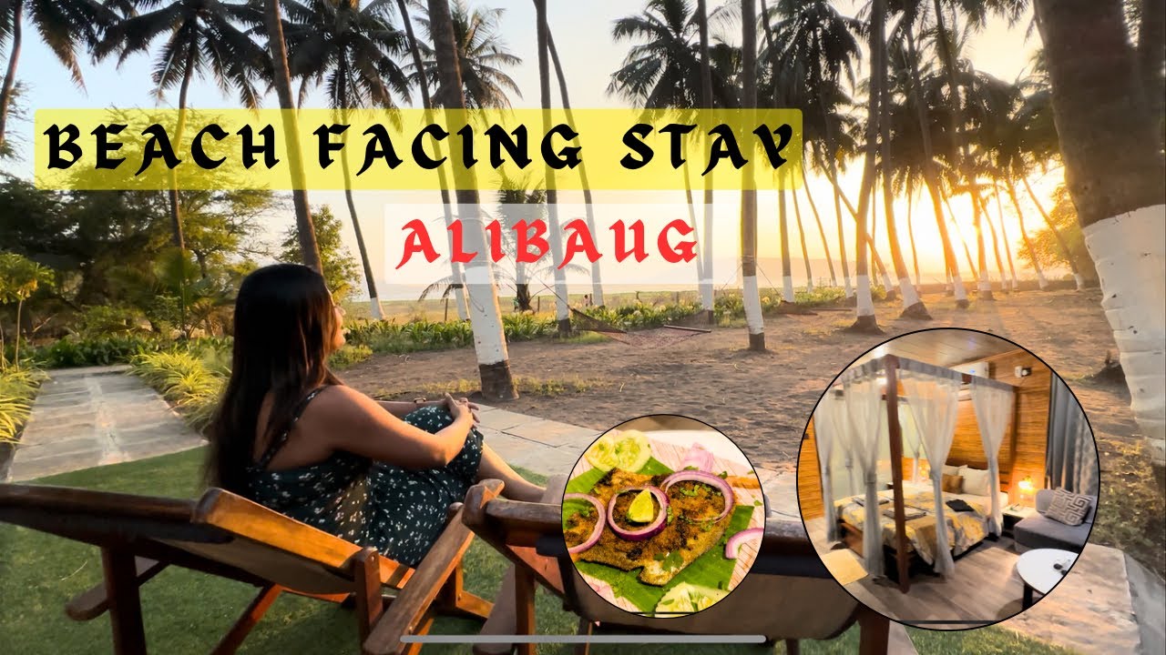 Beach Resort In Alibaug | La Mer Beach Cottage Revdanda😍🌊