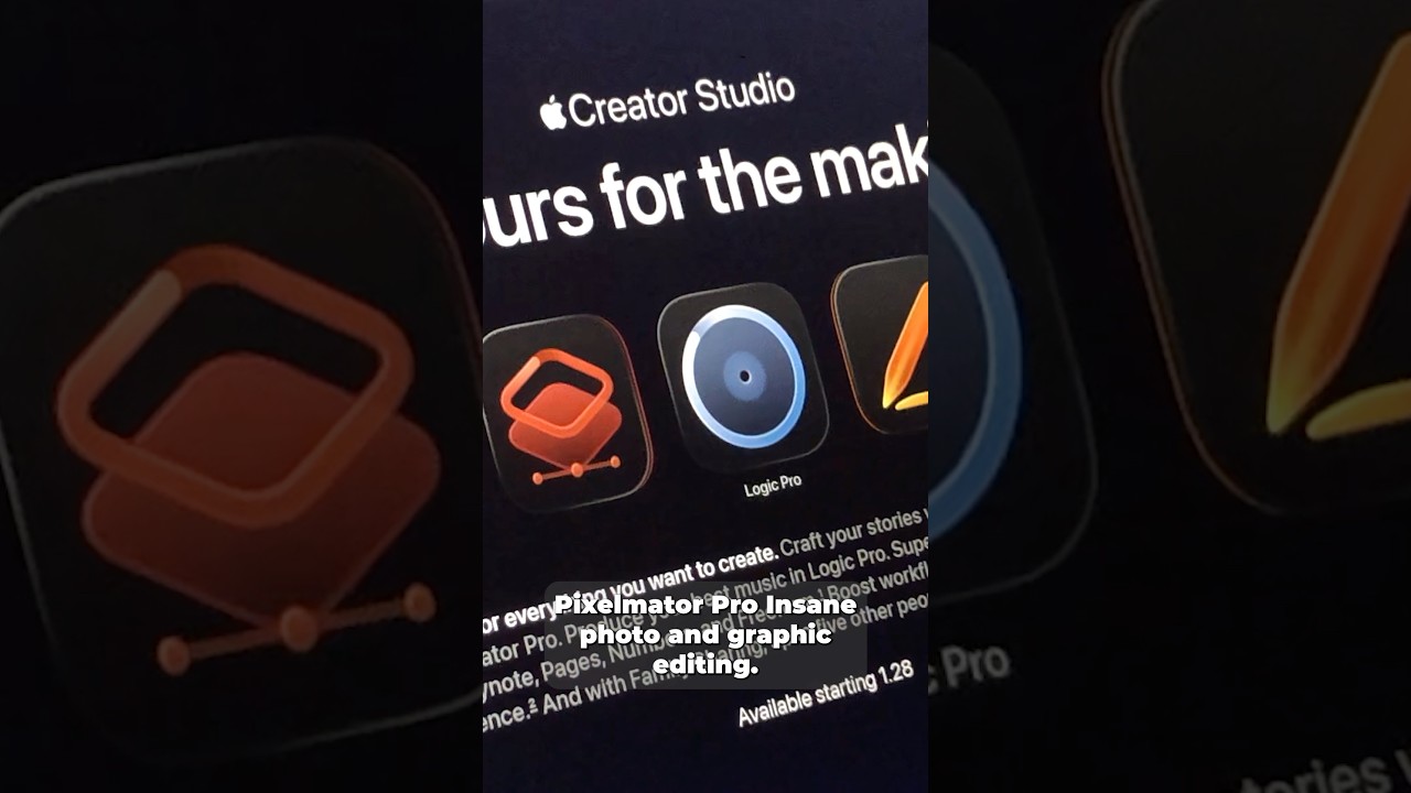 New From Apple: Creator Studio – All Pro Apps for $12.99!