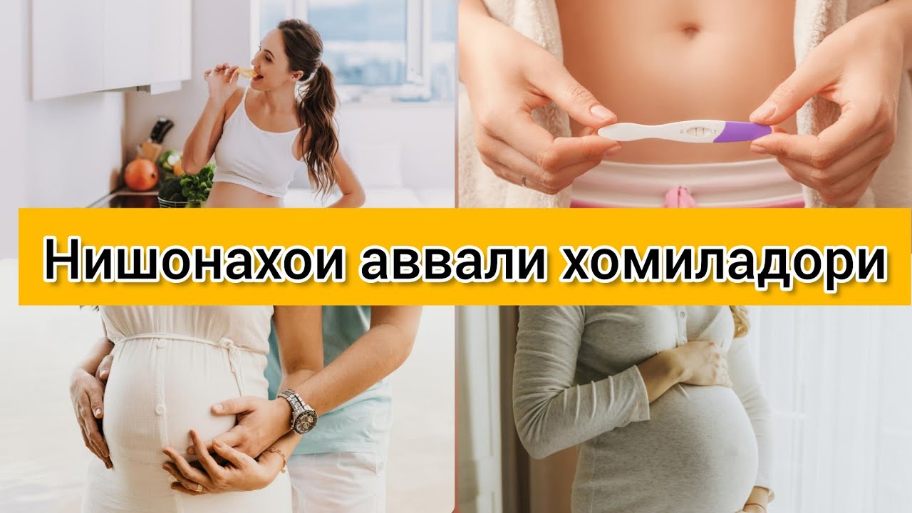 Нишонахои хомиладори. Тарзи аник кардани хомиладори #хаётисолим #хомиладори