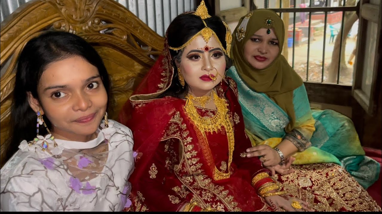 বিয়ের দিন বর যাত্রী কিভাবে নাচল দেখুন/বোন কে বিদায় না দিয়ে কেন ঢাকাতে চলে আসতে হলো/ Bridegroom dance