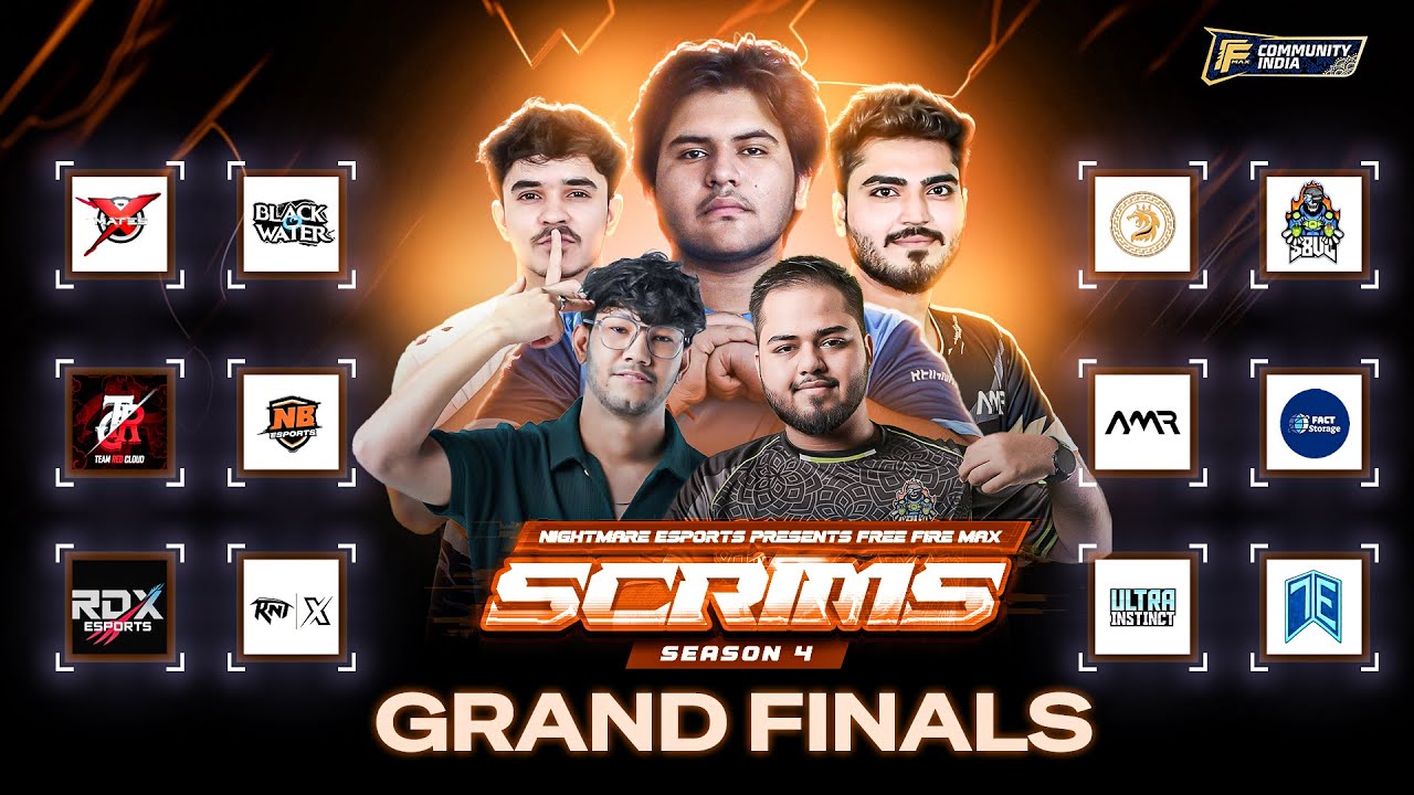 NIGHTMARE ESPORTS SCRIMS SEASON 4 5K | CHAMPION RUSH