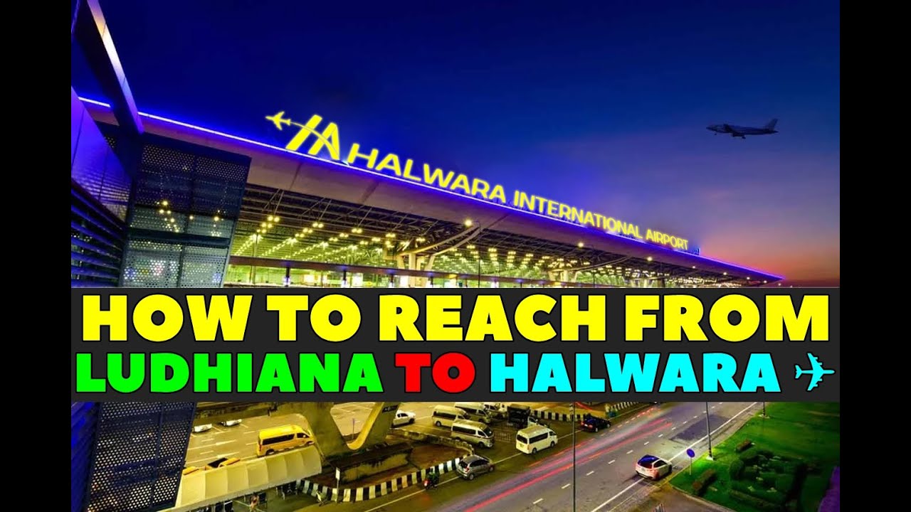 How to reach Halwara International Airport from Ludhiana #ludhiana #halwara #ludhianaairport
