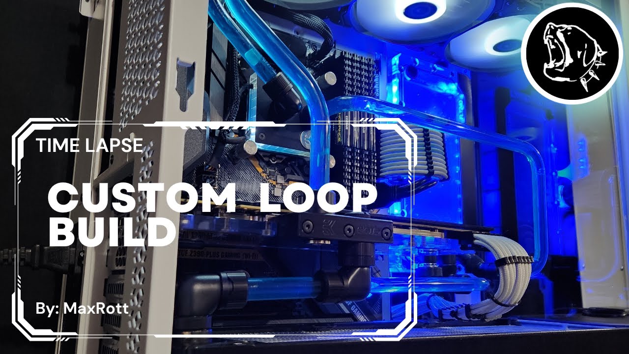 Custom Water-cooling Loop Time Lapse