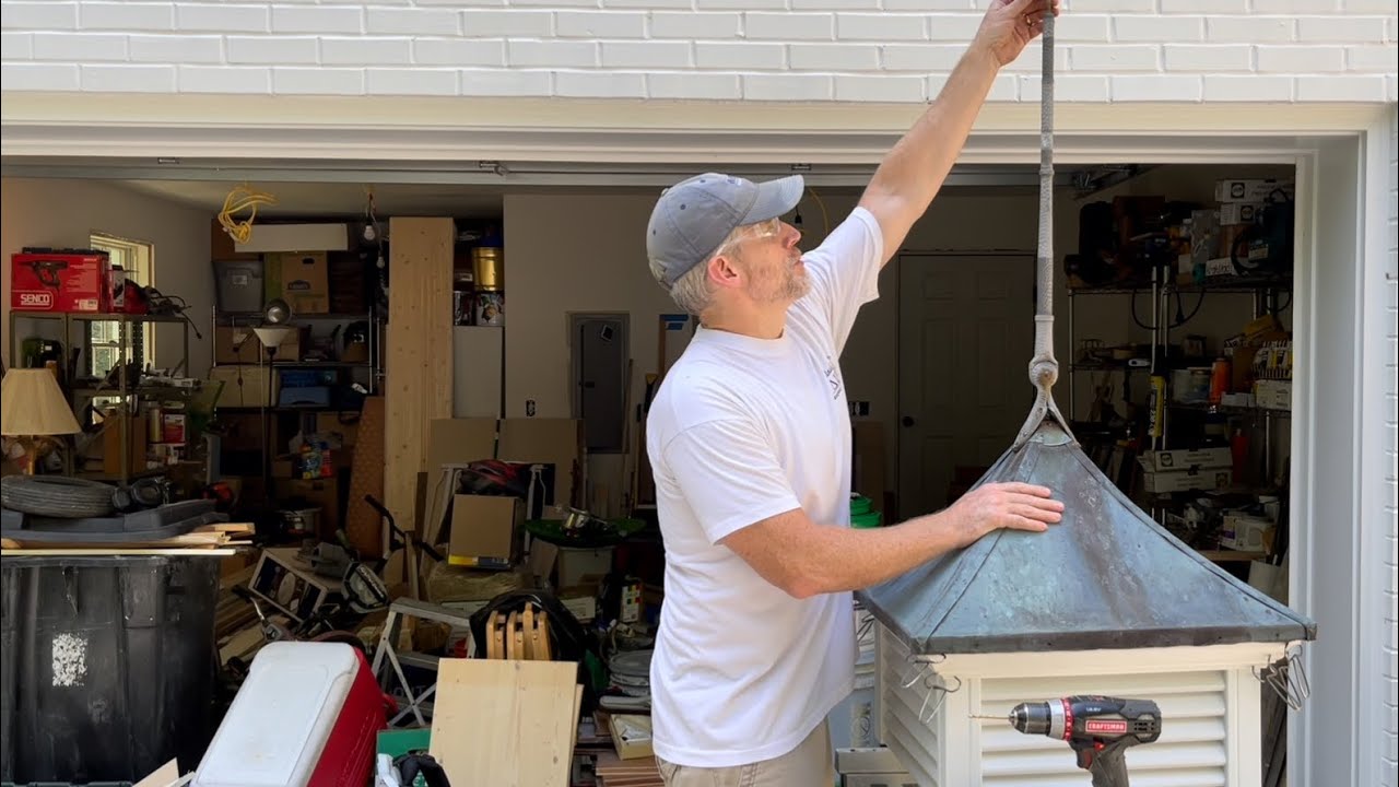 Episode 324: Putting the finishing touches on the pool house cupola!
