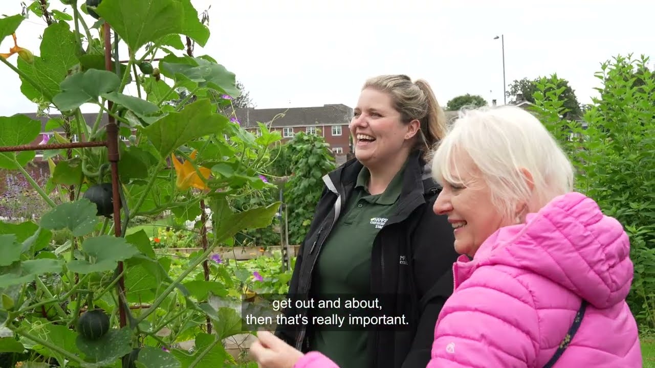 Enjoying nature with sensory walks on World Mental Health Day 2024