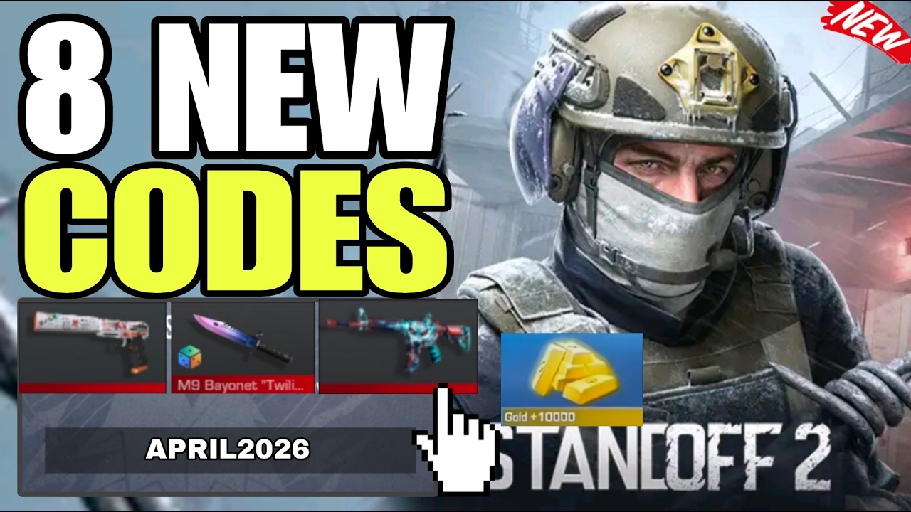 *НОВЫЕ* СЕКРЕТНЫЕ КОДЫ ДЛЯ STANDOFF 2 В АПРЕЛЕ 2026 ГОДА | ВСЕ РАБОЧИЕ КОДЫ ДЛЯ STANDOFF 2 ДЛЯ ПО...