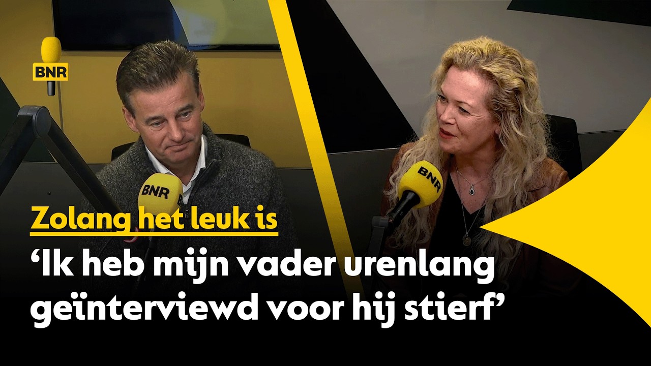 Roos Schlikker: 'We stonden met z’n allen om mijn vader heen toen hij stierf’