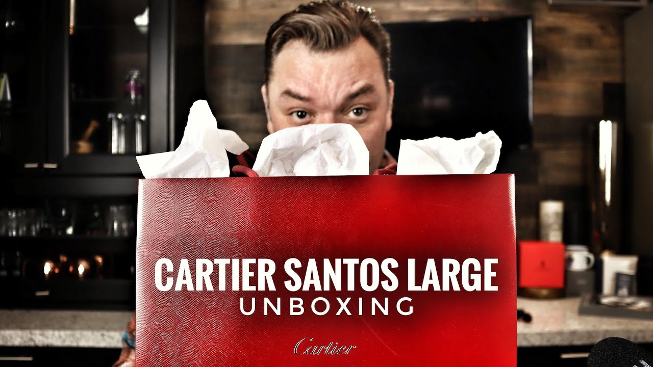 Cartier Santos Unboxing - My First Ever Experience With Cartier!