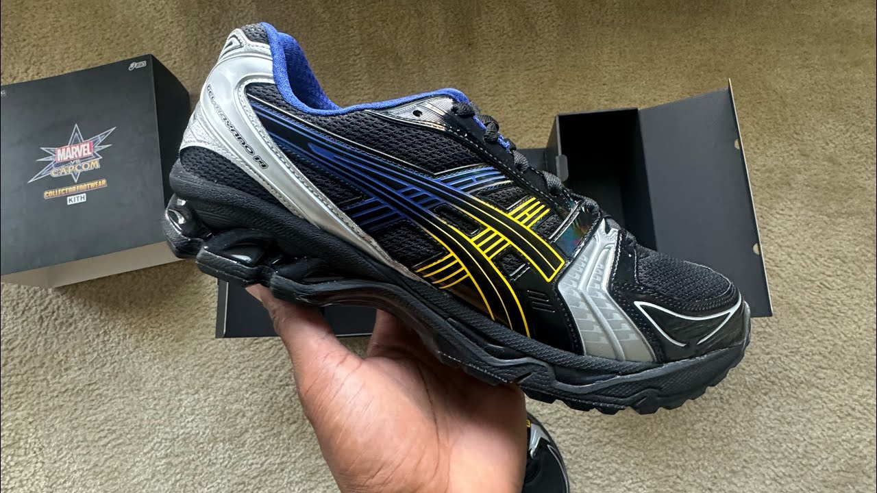 Обзор кроссовок Marvel vs Capcom x Kith ASICS Gel Kayano 14 “Wolverine” 🔥 Стоят ли они того ажиот...