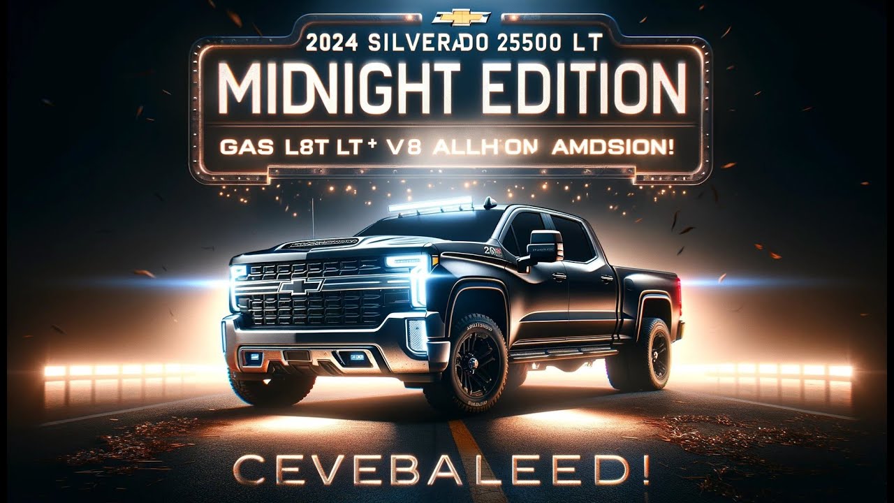 Unlock the 2024 Chevy Silverado 2500 LT Midnight Edition with Mark! 