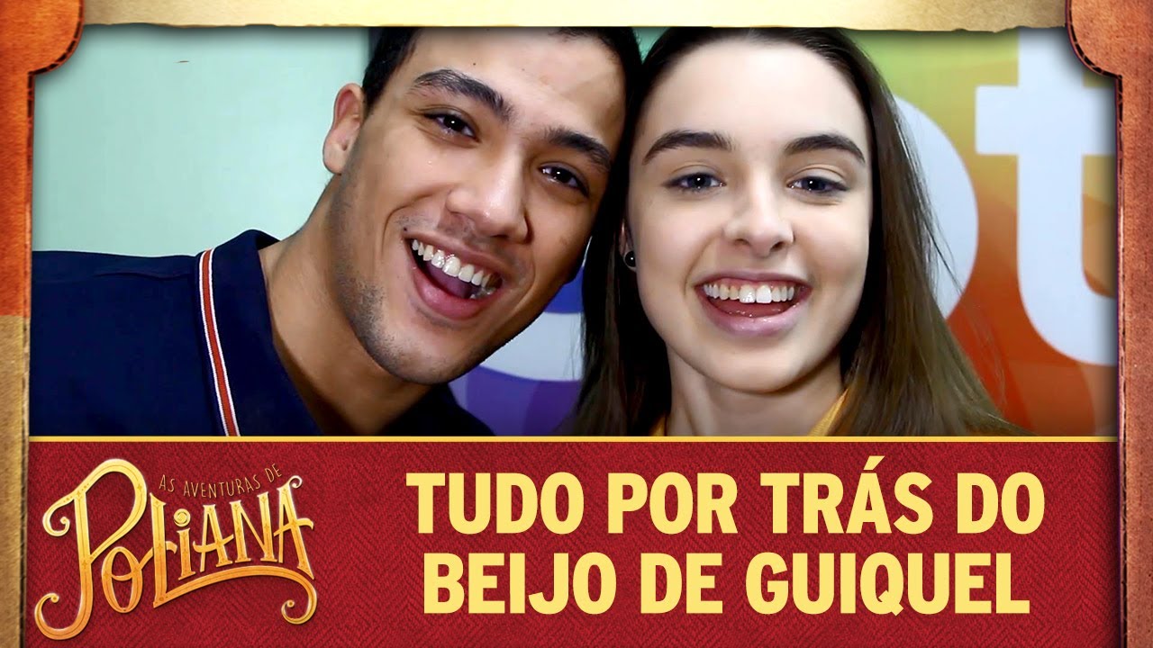 Bastidores: a verdade por trás do beijo de Raquel e Guilherme | As Aventuras de Poliana