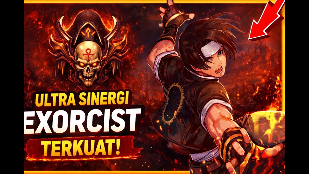 😱 ULTRA SINERGI EXORCIST  BIKIN MUSUH SURRENDER !! KYO SERIBU BAYANGAN NGERI ! #magicchess #season5