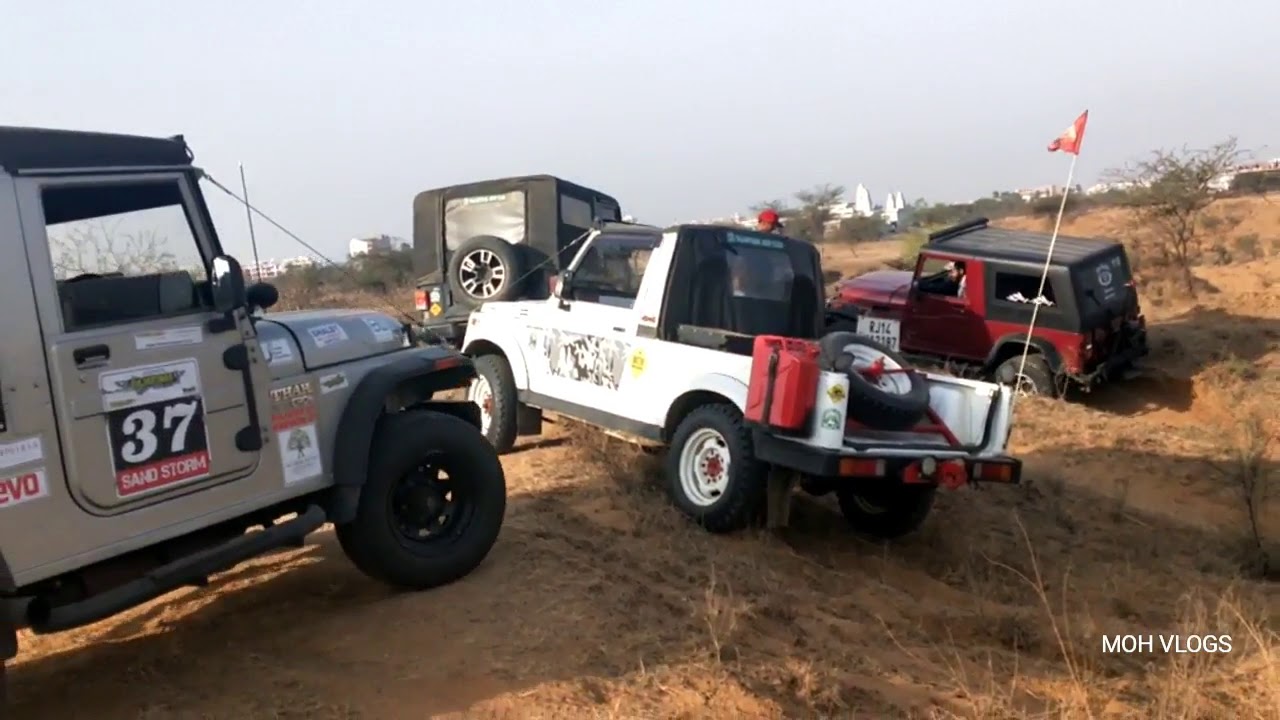 Offroading ft. Rajasthan Jeep Club | MOH VLOGS | CLASSYWHEELSS