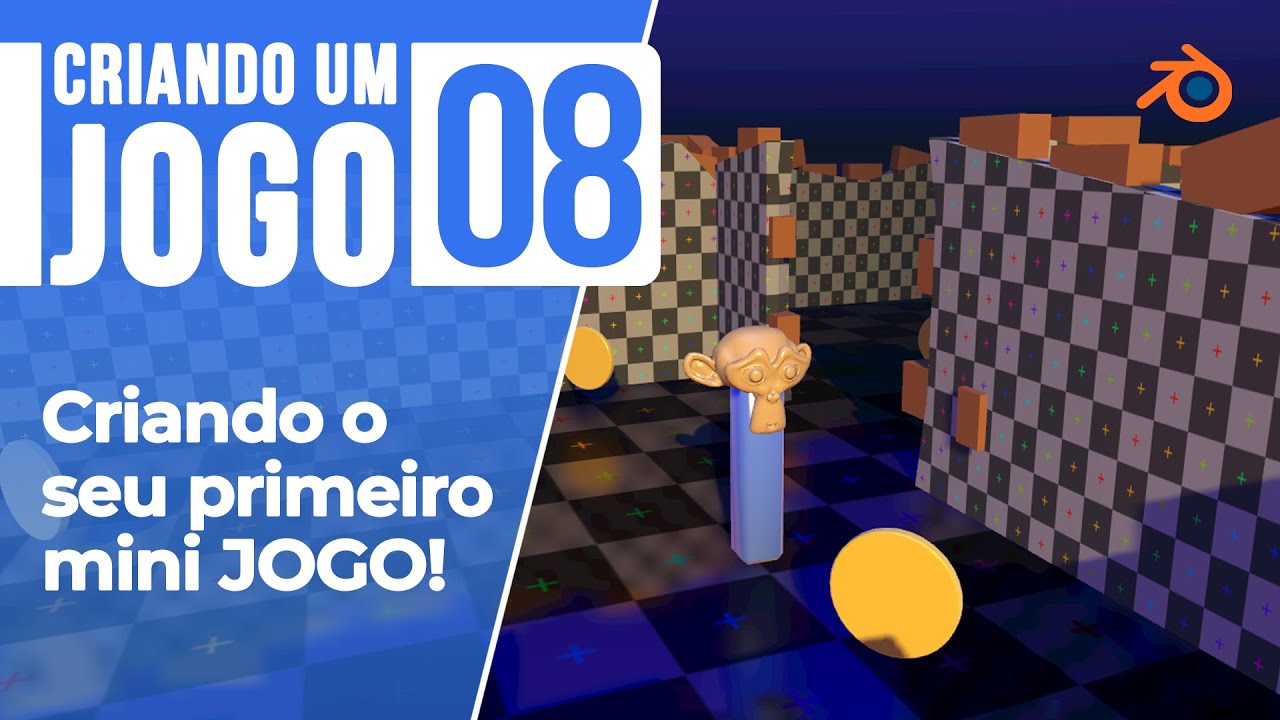 SEU PRIMEIRO JOGO! (Câmera do Resident Evil 2) | Criando um Jogo no Blender [EP08]