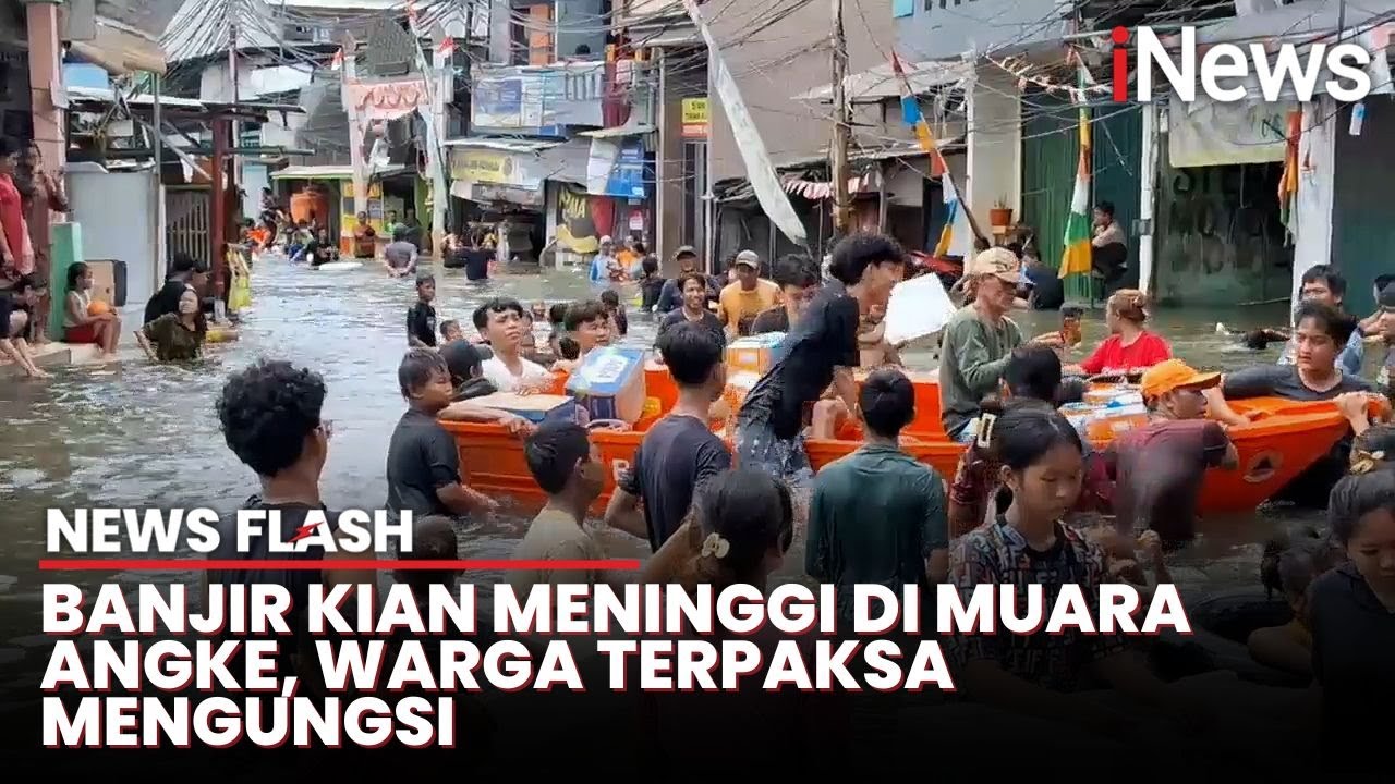Banjir Rob Setinggi 1 Meter Kembali Rendam Pemukiman Muara Angke | News Flash
